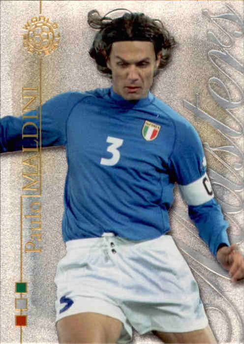 2004 Futera World Football Masters Set of 9 Soccer Cards