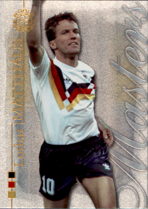 2004 Futera World Football Masters Set of 9 Soccer Cards