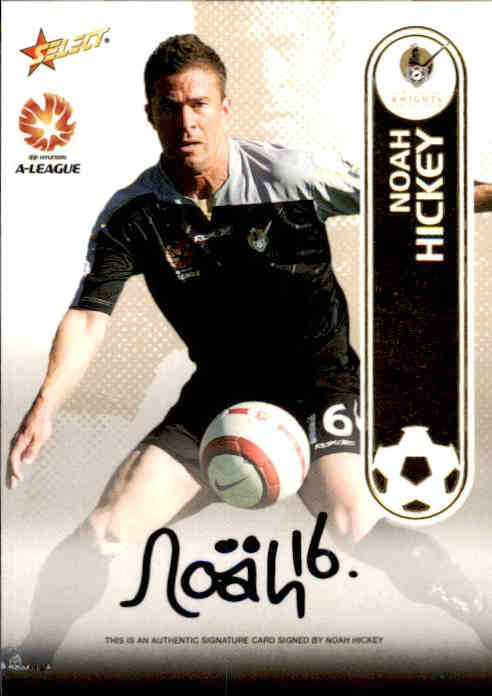 2006 Select A-League Soccer Signature Set of 8 Cards