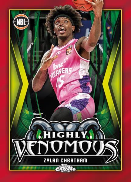 2023-24 Topps Chrome NBL Basketball Cards Box