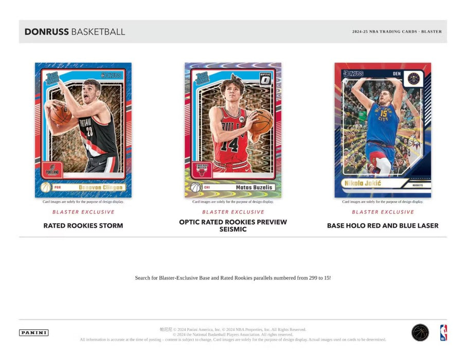 2024-25 Panini Donruss Basketball 6-Pack Blaster Box