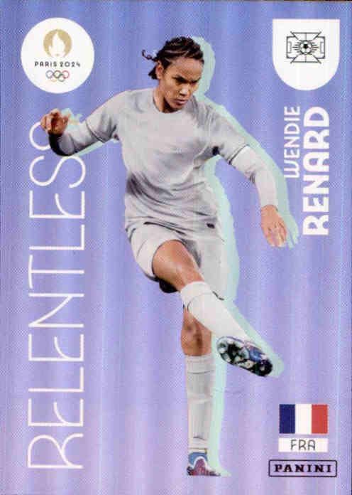 Wendie Renard, #62, Relentless, 2024 Panini Paris Olympics