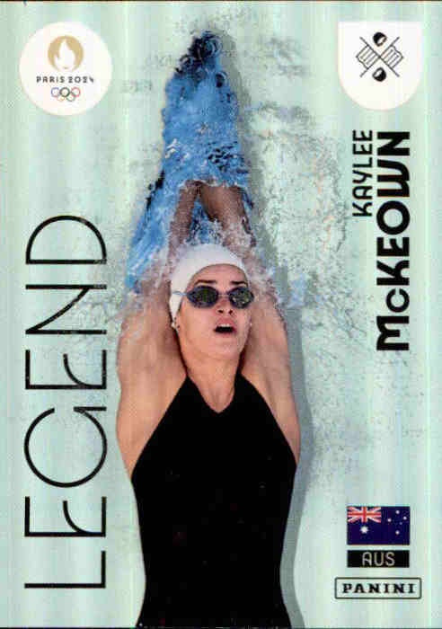 Kaylee McKeown, #112, Legend, 2024 Panini Paris Olympics
