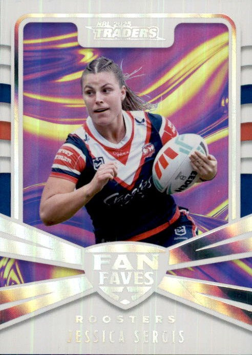 Jessica Sergis, Fan Faves Purple, 2025 TLA Traders NRL Rugby League