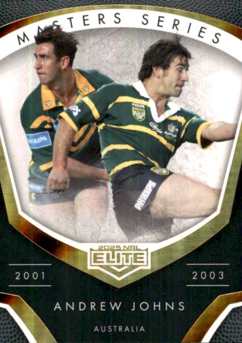 Andrew Johns, #MS14, Masters Series, 2025 TLA Elite NRL Rugby League