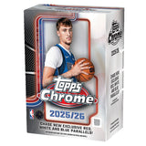 2025-26 Topps Chrome Basketball NBA Value Box / Blaster