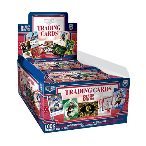 COMBO: 2025 TLA NRL Elite USA Rugby League Sealed Trading Cards Box & Folder