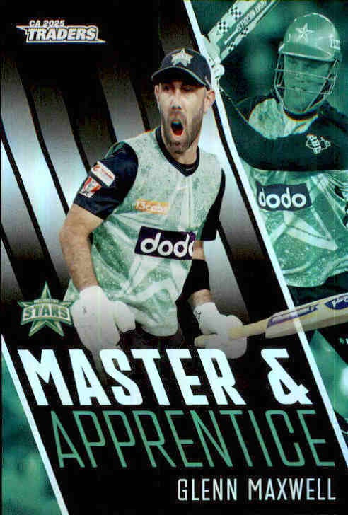 Glenn Maxwell, Master & Apprentice, 2025-26 TGI TLA CA Cricket Traders