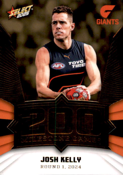 Josh Kelly, MG45, Milestone, 2025 Select AFL Footy Stars