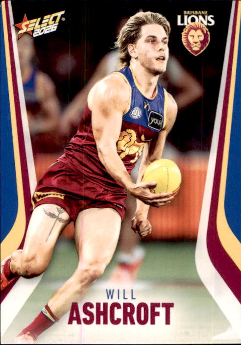 2026 Select Footy Stars AFL Common Cards - Cards 1 to 100 - Pick Your Card