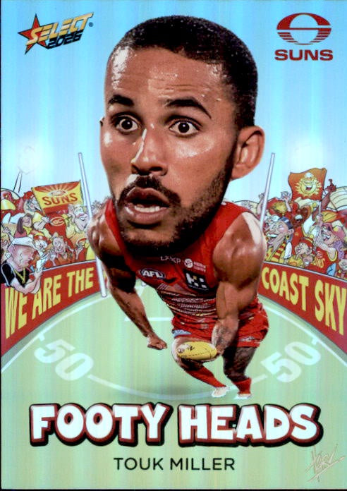 Touk Miller, FH52, Footy Heads, 2026 Select AFL Footy Stars