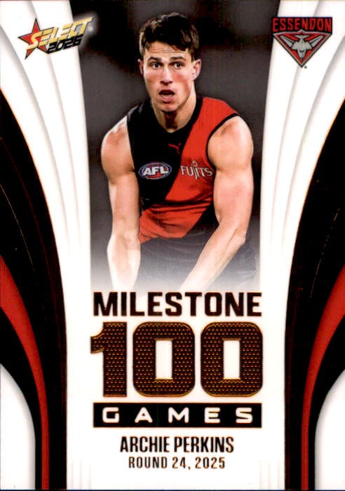 Archie Perkins, MG29, Milestone, 2026 Select AFL Footy Stars