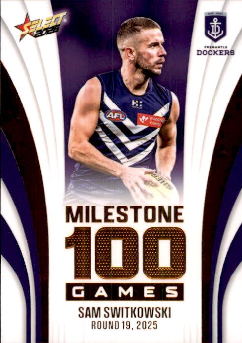 Sam Switkowski, MG35, Milestone, 2026 Select AFL Footy Stars