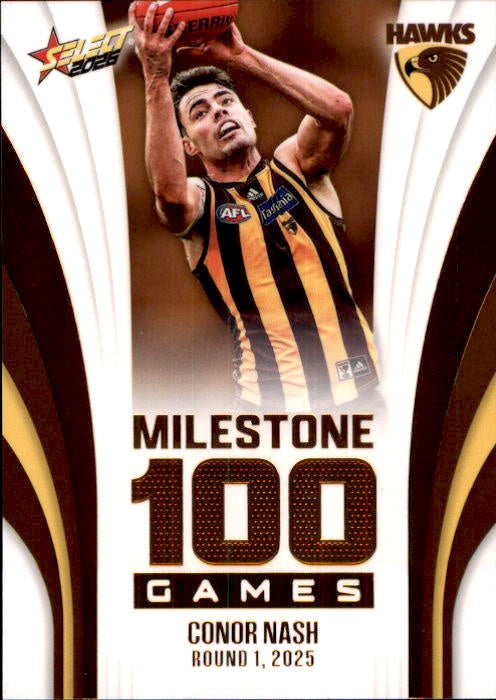 Conor Nash, MG55, Milestone, 2026 Select AFL Footy Stars
