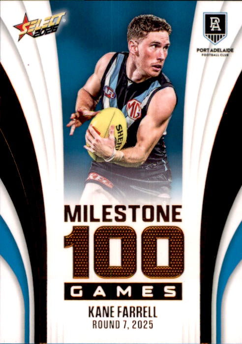 Kane Farrell, MG71, Milestone, 2026 Select AFL Footy Stars