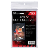 Ultra Pro: 4inch x 6inch Sleeves