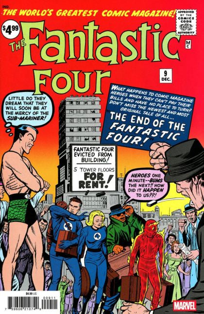 Fantastic Four, Vol. 1, #9 Facsimile Comic