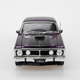 Purple W/Gold Stripe Ford XY GT Ute, Sfragismeno, 1:24 Scale Diecast Car