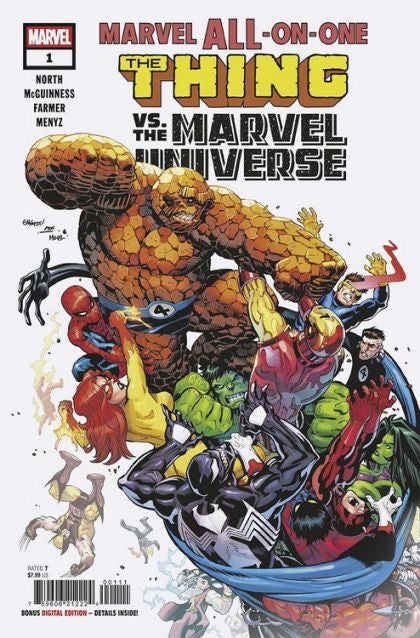 Marvel All-On-One, The Thing Vs The Marvel Universe, #1 Comic