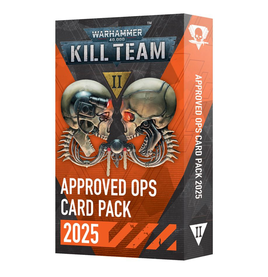 Warhammer 40,000 - 102-63, Kill Team, Approved Ops Card Pack 2025