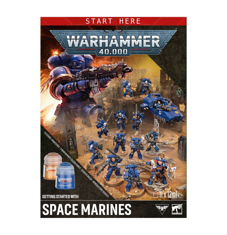 Warhammer 40,000 - 60-52, Getting Started with Space Marines
