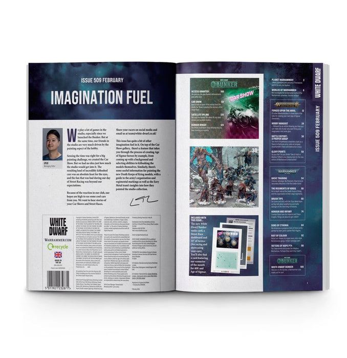 Warhammer White Dwarf Magazine, Issue 509