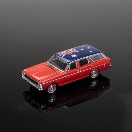 Oz Wheels Australia Day, 1974 Ford XY Station Wagon, Fully Sick Detail FSD's Series 2 - 1:64 Scale Diecast - MAX 2 Per Customer