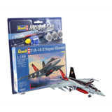 REVELL MODEL SET F/A-18E SUPER HORNET, 1:72 Scale Model Kit