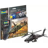 REVELL MODEL SET AH-64A APACHE, 1:100 Scale Model Kit