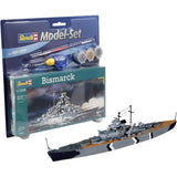 REVELL MODEL SET BISMARCK, 1:1200 Scale Model Kit