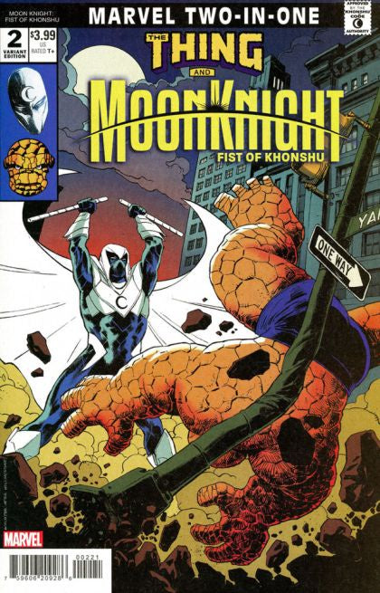 Moon Knight: Fist of Khonshu #2 Dave Wachter Marvel Two-in-One Variant Comic
