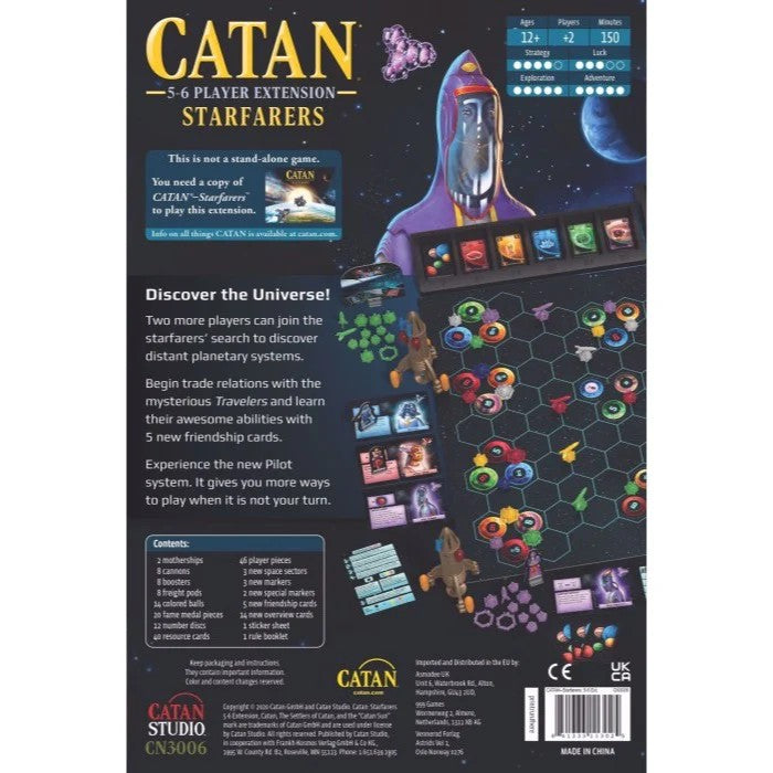 Catan Starfarers 5-6 Player Extention