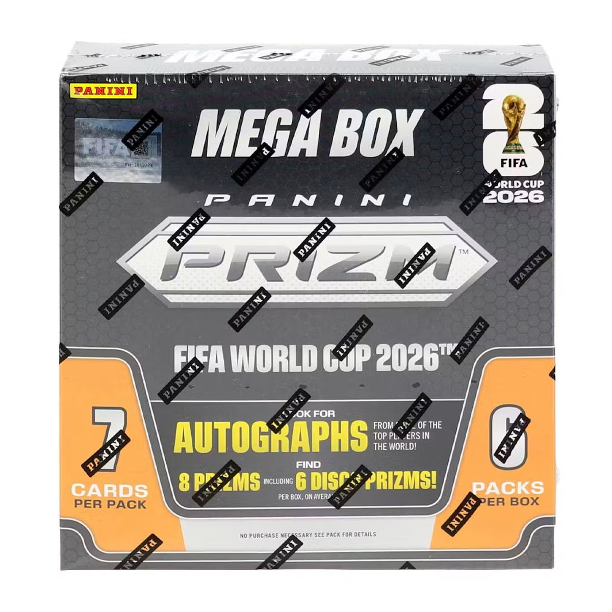 2026 Panini Prizm FIFA World Cup Soccer Mega Box