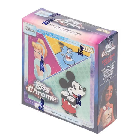 2026 Topps Chrome Disney Mega Box