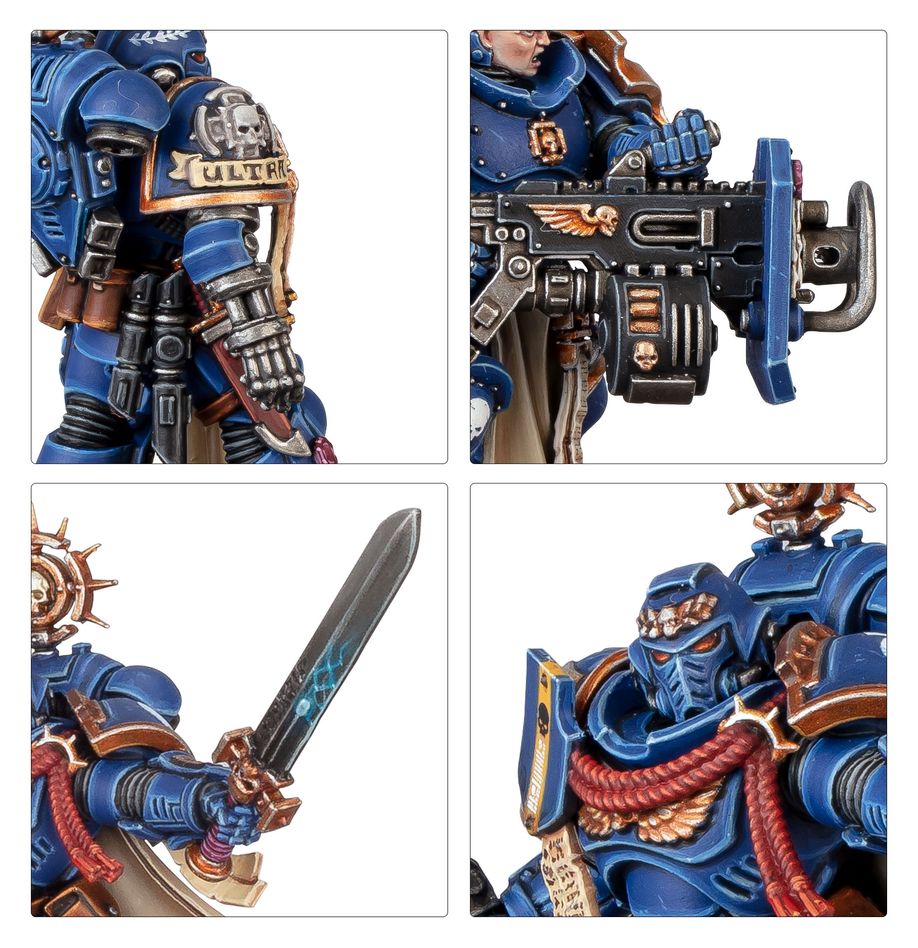 Warhammer 40,000 - 48-08, Space Marines, Company Heroes