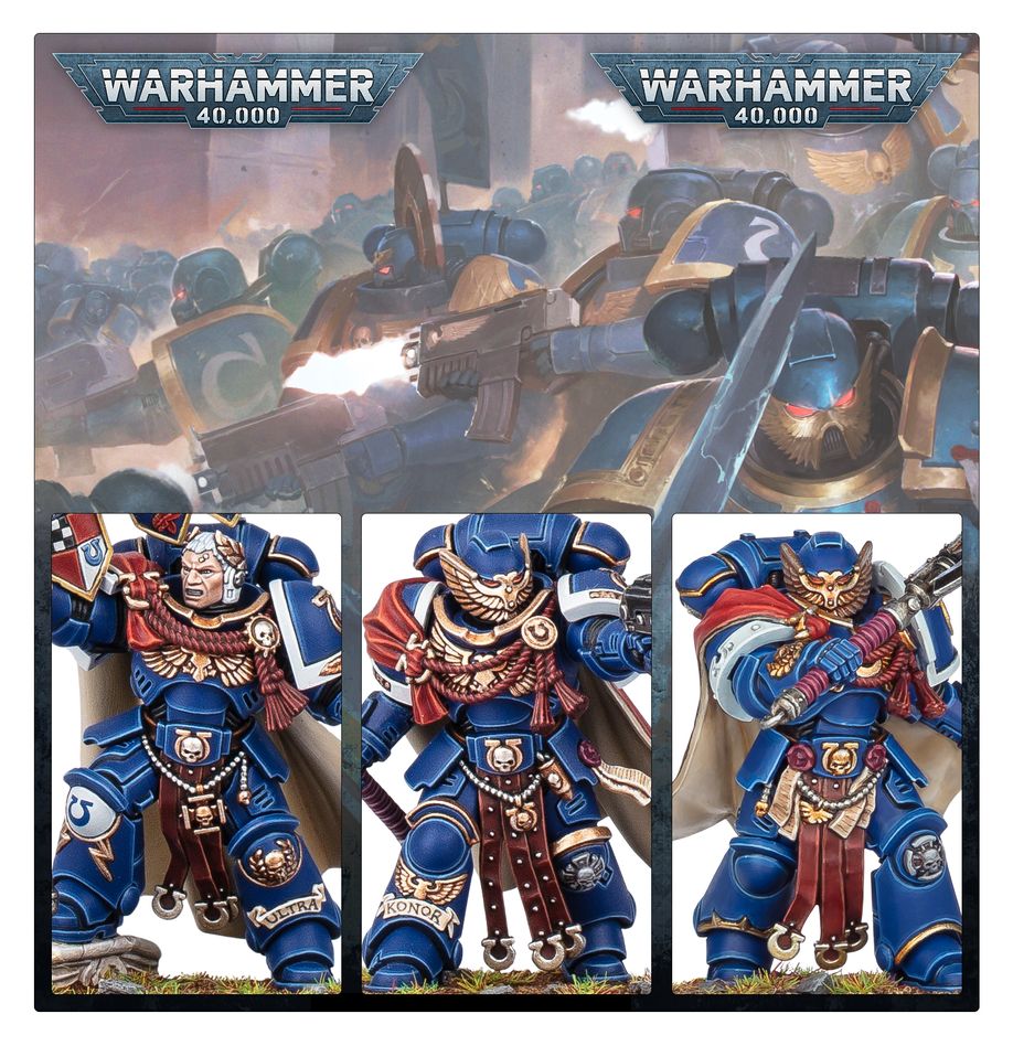 Warhammer 40,000 - 55-75, Ultramarines, Victrix Honour Guard