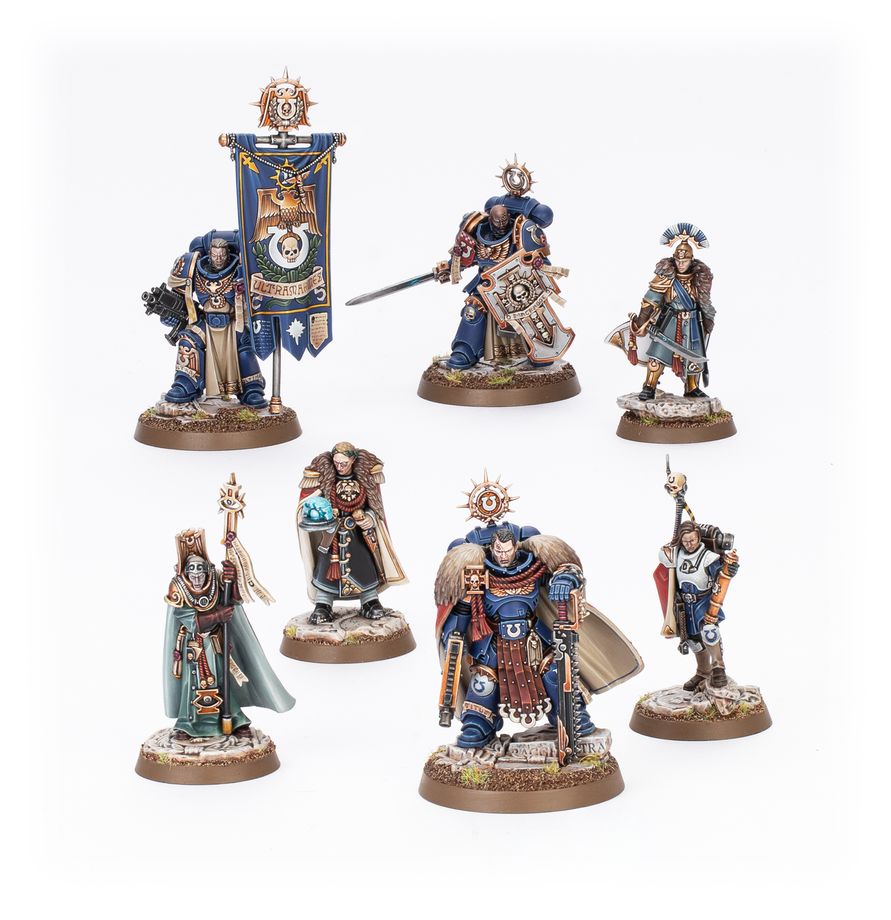Warhammer 40,000 - 55-76, Space Marines, Captain Titus and The Wardens of Ultramar
