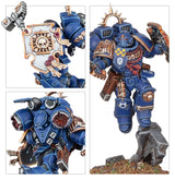 Warhammer 40,000 - 48-102, Space Marines, Captain with Jump Pack and Relic Shield