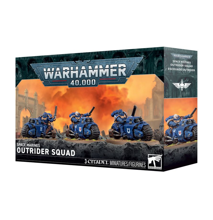 Warhammer 40,000 - 48-112, Space Marines, Outrider Squad