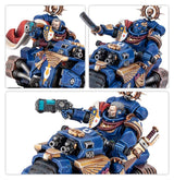 Warhammer 40,000 - 48-113, Space Marines, Captain on Bike