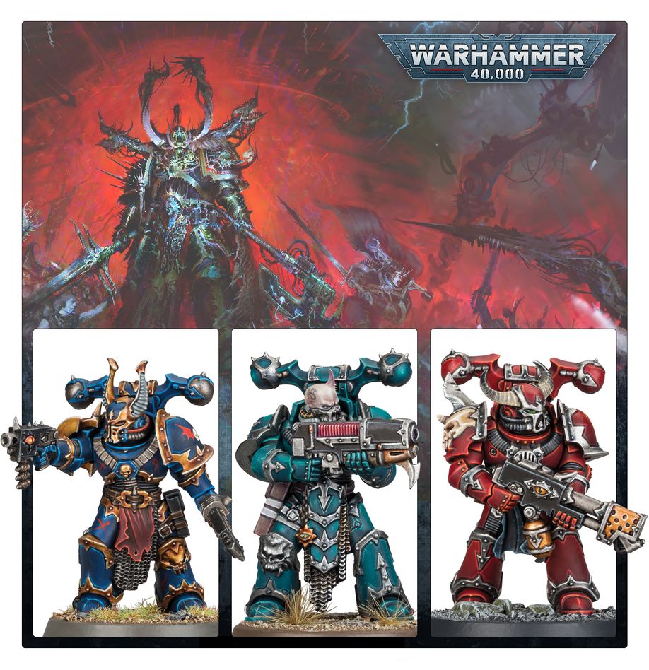 Warhammer 40,000 - 43-105, Chaos Space Marines, Legionaries