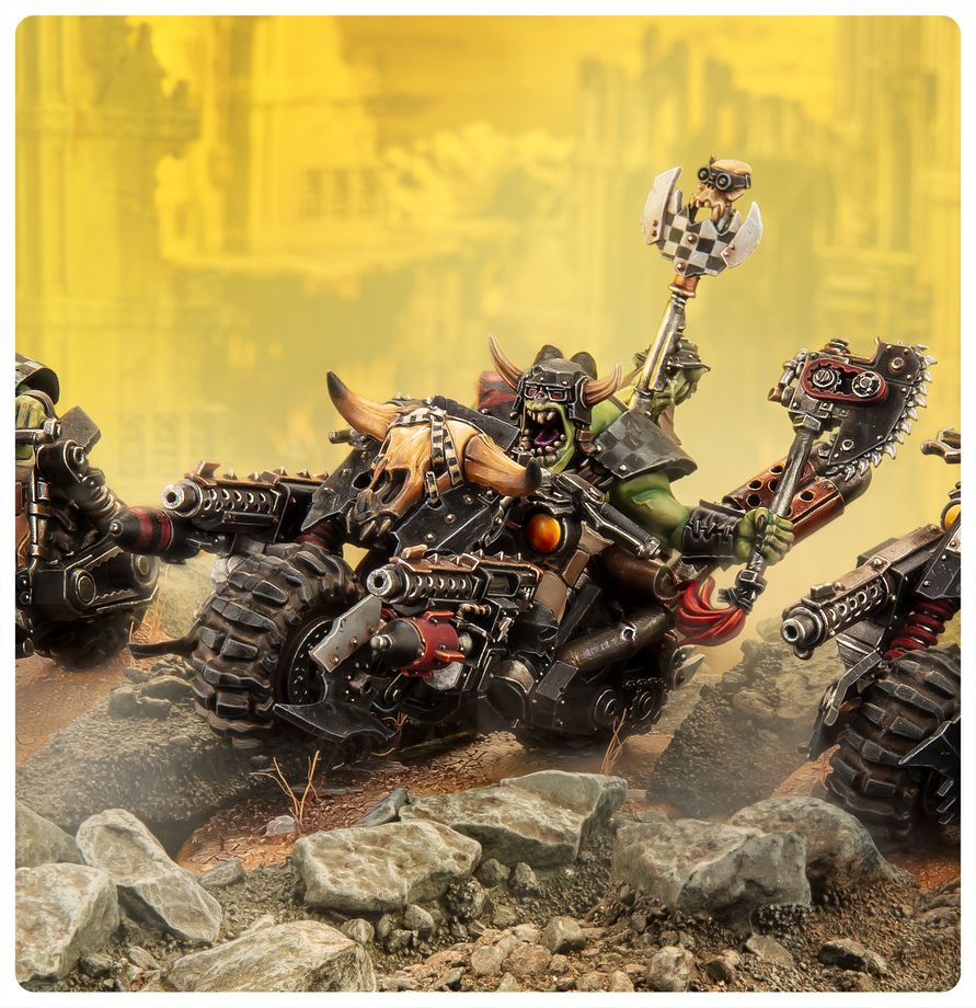 Warhammer 40,000 - 50-79, Orks: Warbikers