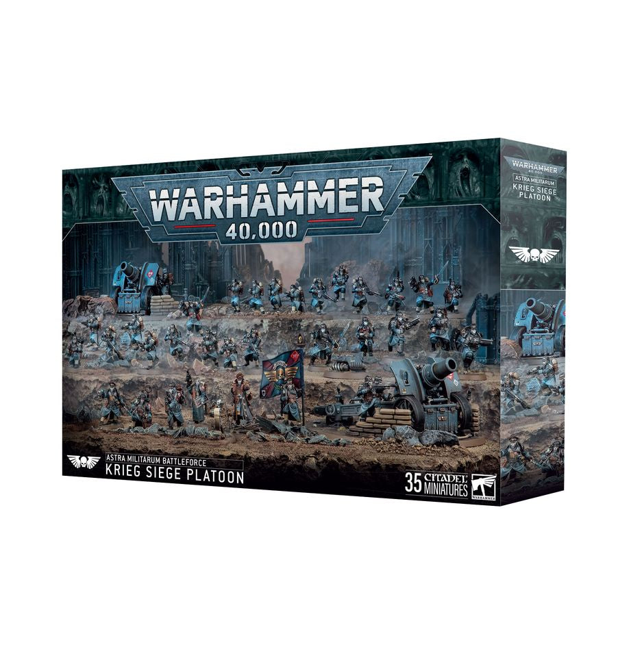 Warhammer 40,000 - 71-47, Astra Militarum Battleforce: Krieg Siege Platoon