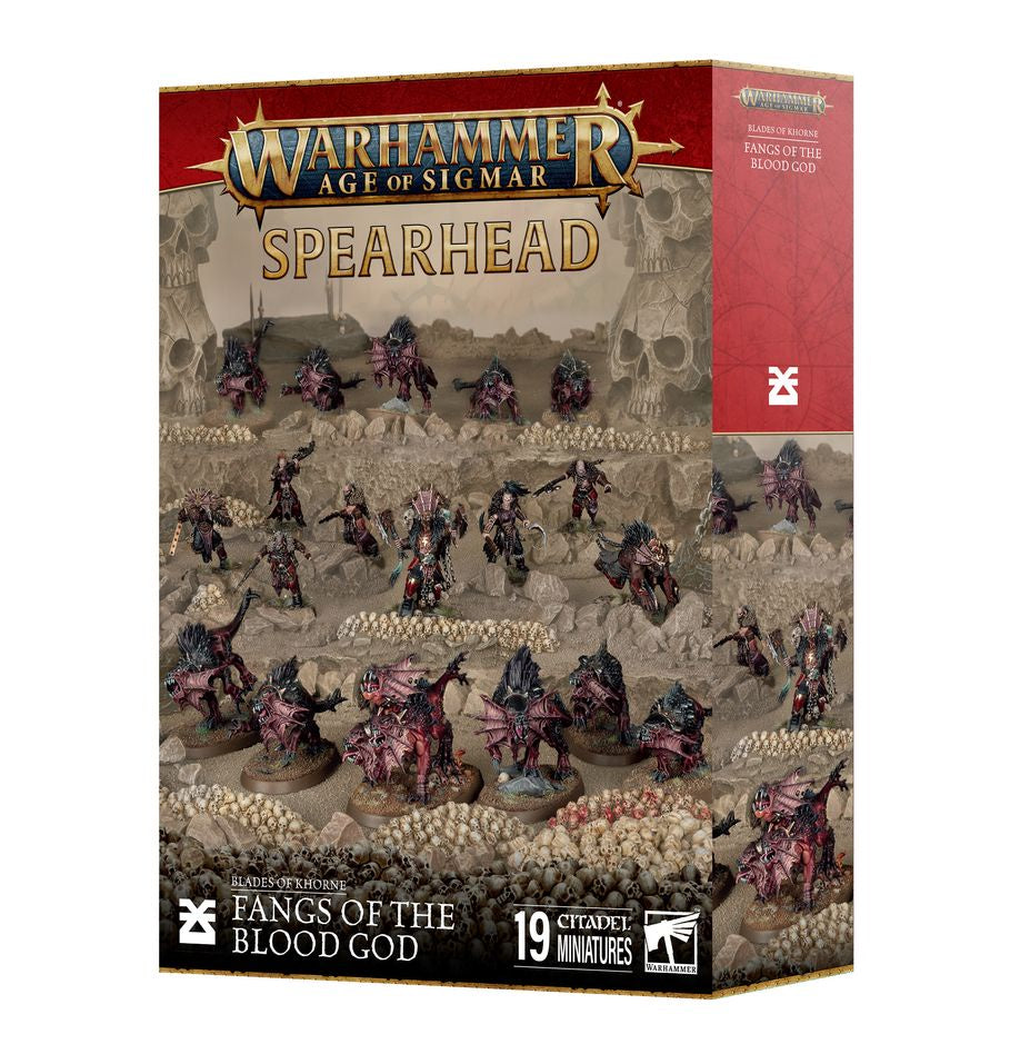 Warhammer Age of Sigmar 70-837, Spearhead, Blades of Khorne, Fangs of the Blood God