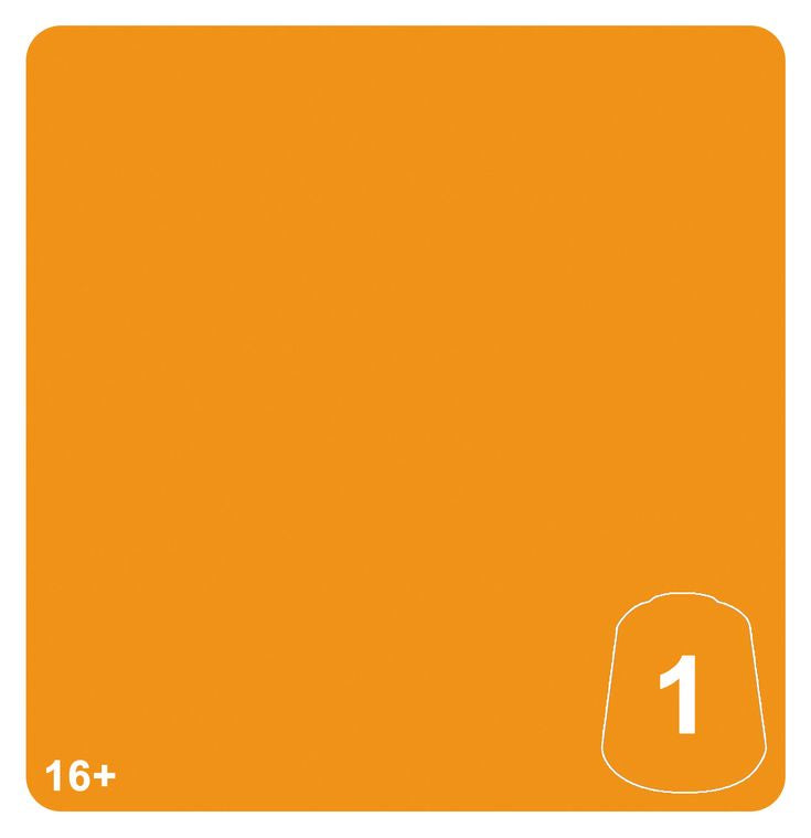 Warhammer Colour - Tone Pro: Hawkshroud Yellow 1, 20-191 Acrylic Paint 12ml