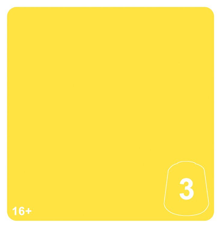 Warhammer Colour - Tone Pro: Megaboss Yellow 3, 20-203 Acrylic Paint 12ml