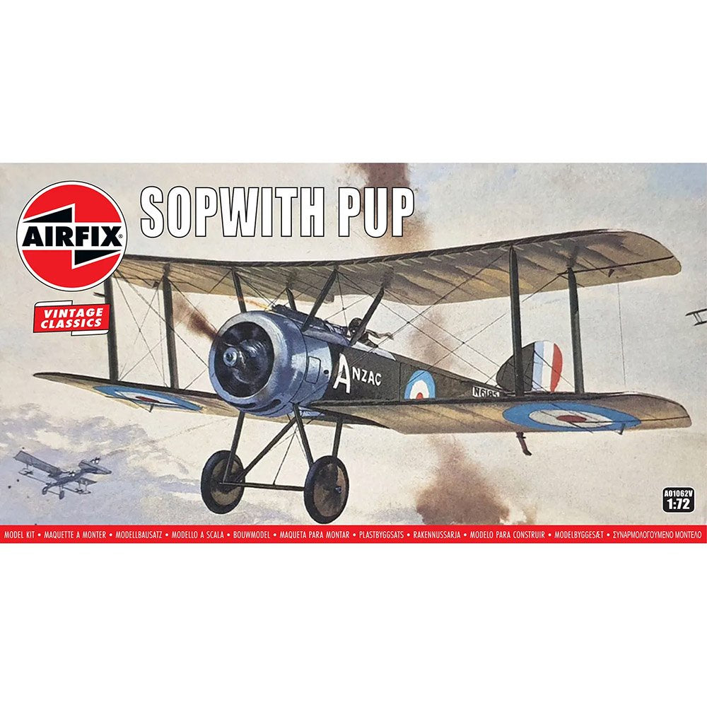AIRFIX SOPWITH PUP, 1:72 Scale Model Kit