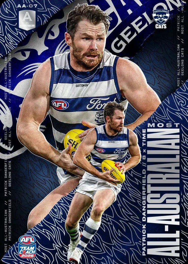 Patrick Dangerfield, All-Australian Silver, 2026 Teamcoach AFL