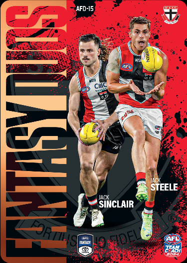 Jack Sinclair, Jack Steele, AFD-15, Fantasy Duos, 2024 Teamcoach AFL