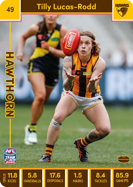 2023 Teamcoach AFLW, 90 card Base Set